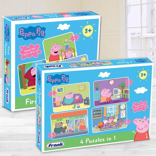 Exclusive Frank Peppa Pig Puzzle Set