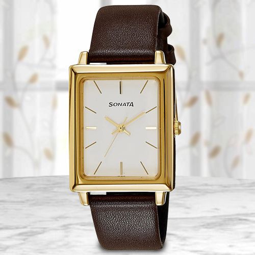Remarkable Sonata Analog Mens Watch