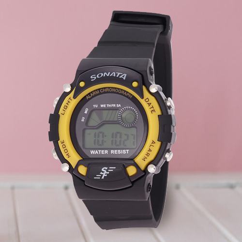 Wonderful Sonata Super Fibre Digital Mens Watch