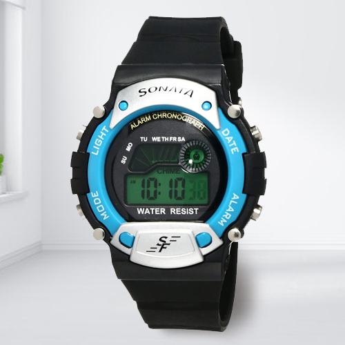 Outstanding Sonata Digital Mens Watch