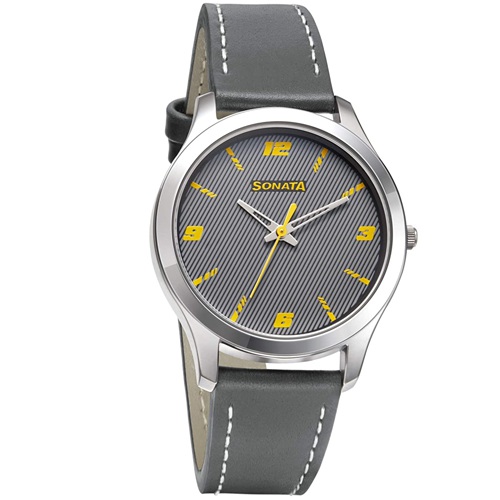 Inspiring Sonata RPM Analog Grey Dial Mens Watch