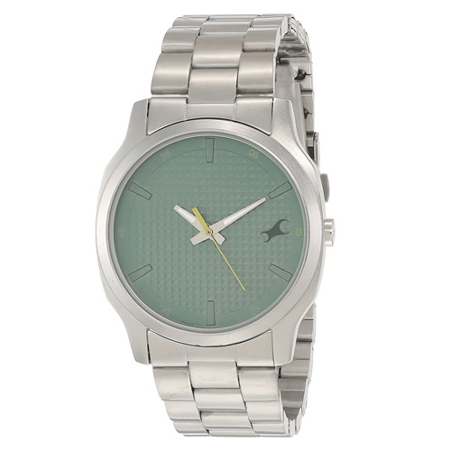 Fashionable Fastrack Casual Analog Green Dial Mens Watch