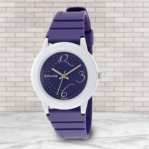 Remarkable Sonata Fashion Fibre Analog Womens Watch