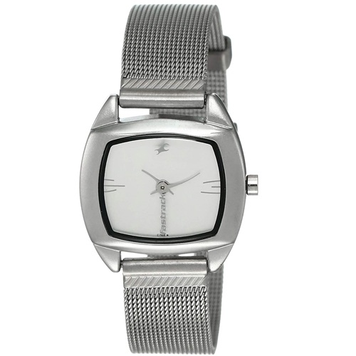 Lovely Fastrack Urban Kitsch Upgrades White Dial Womens Watch to Bhopal India