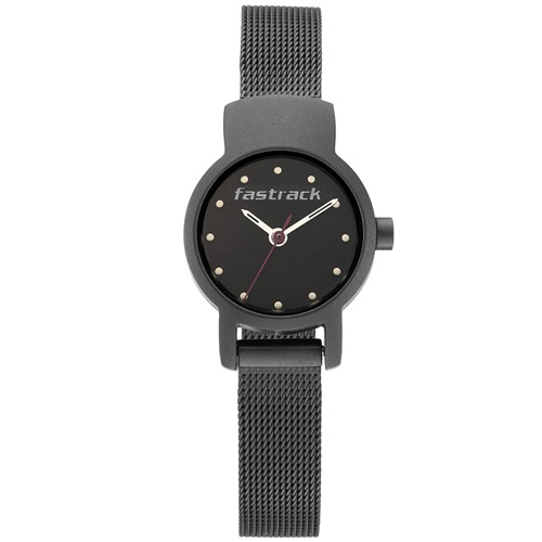 Stylish  Analog Black Dial Womens Watch