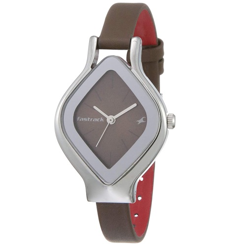 Lovely  Analog Brown Dial Womens Watch